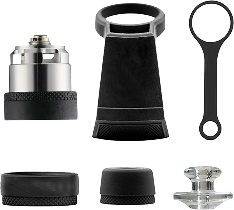 RichLuck Replaceable Heat-Resistant Accessories Set for PUFCO PEK, 5Pcs+V1 - Image 1